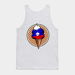 Slovenian flag ice cream Tank Top